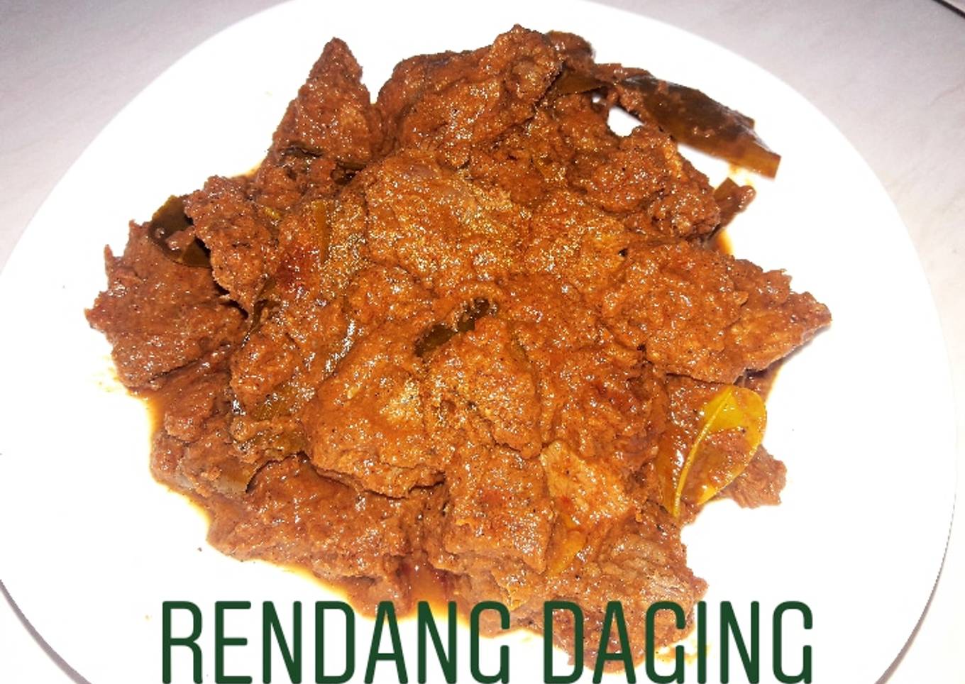 Rendang Daging Endesss