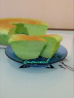 Foto resep Pandan ogura cake