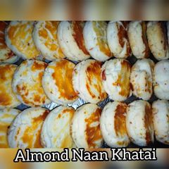 Almond Naan Khatai A picture of Almond Naan Khatai.