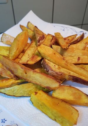 金黃炸薯條 的食譜成品照片
