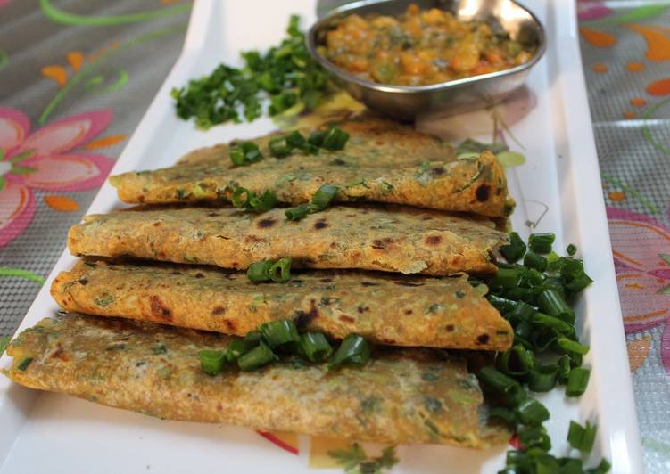 Spring Onion Chapathi