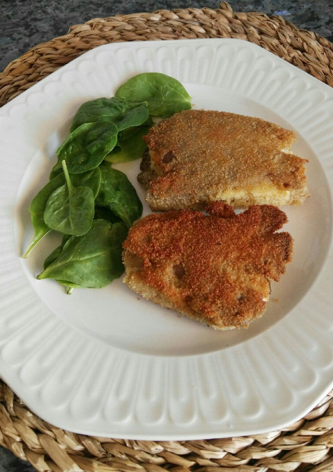 Una foto de Setas rellenas con queso