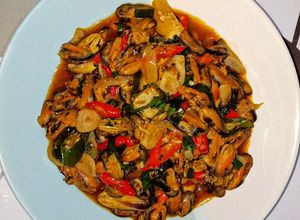 Foto resep Kerang kupas tumis saus tiram