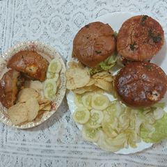 A picture of Tawa masala paneer burgar.