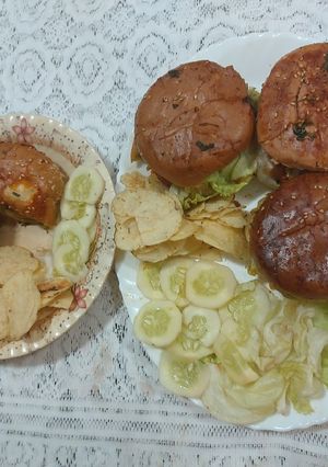 A picture of Tawa masala paneer burgar.
