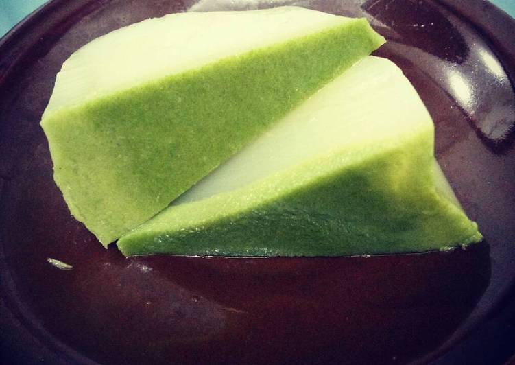 Puding santan pandan