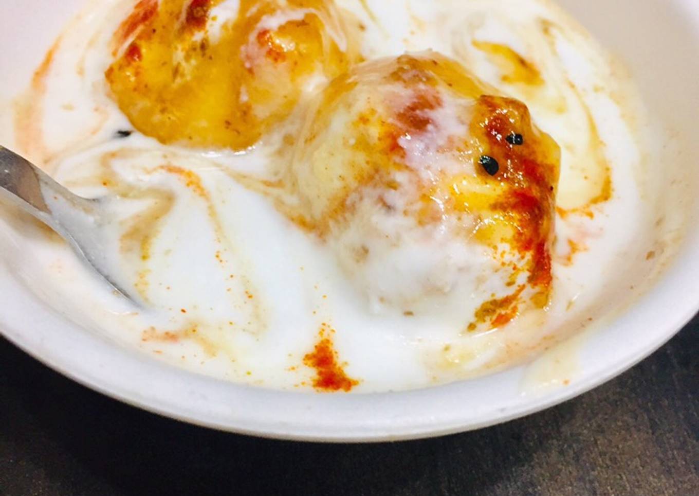 Sweet dahi vada