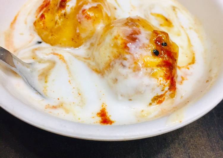 Recipe of Homemade Sweet dahi vada