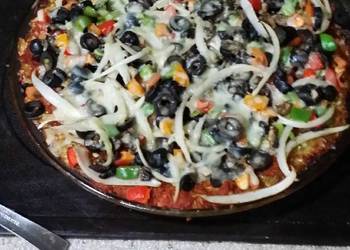 Easy Recipe Entire Vegetables Pizza Delicious and Healthy