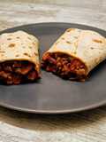 Burritos de chili con carne