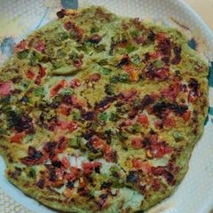 A picture of Daal Doodhi Chilla.