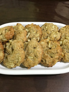 Una foto de Galletitas de avena y manzana