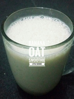Foto resep Banana Oat Smoothie