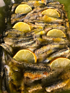 Una foto de Boquerones al horno para diabéticos