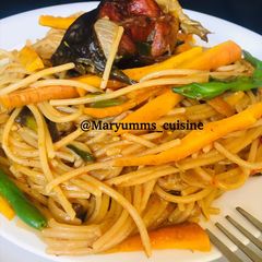 A picture of DELICIOUS PASTA by maryumms_cuisine.