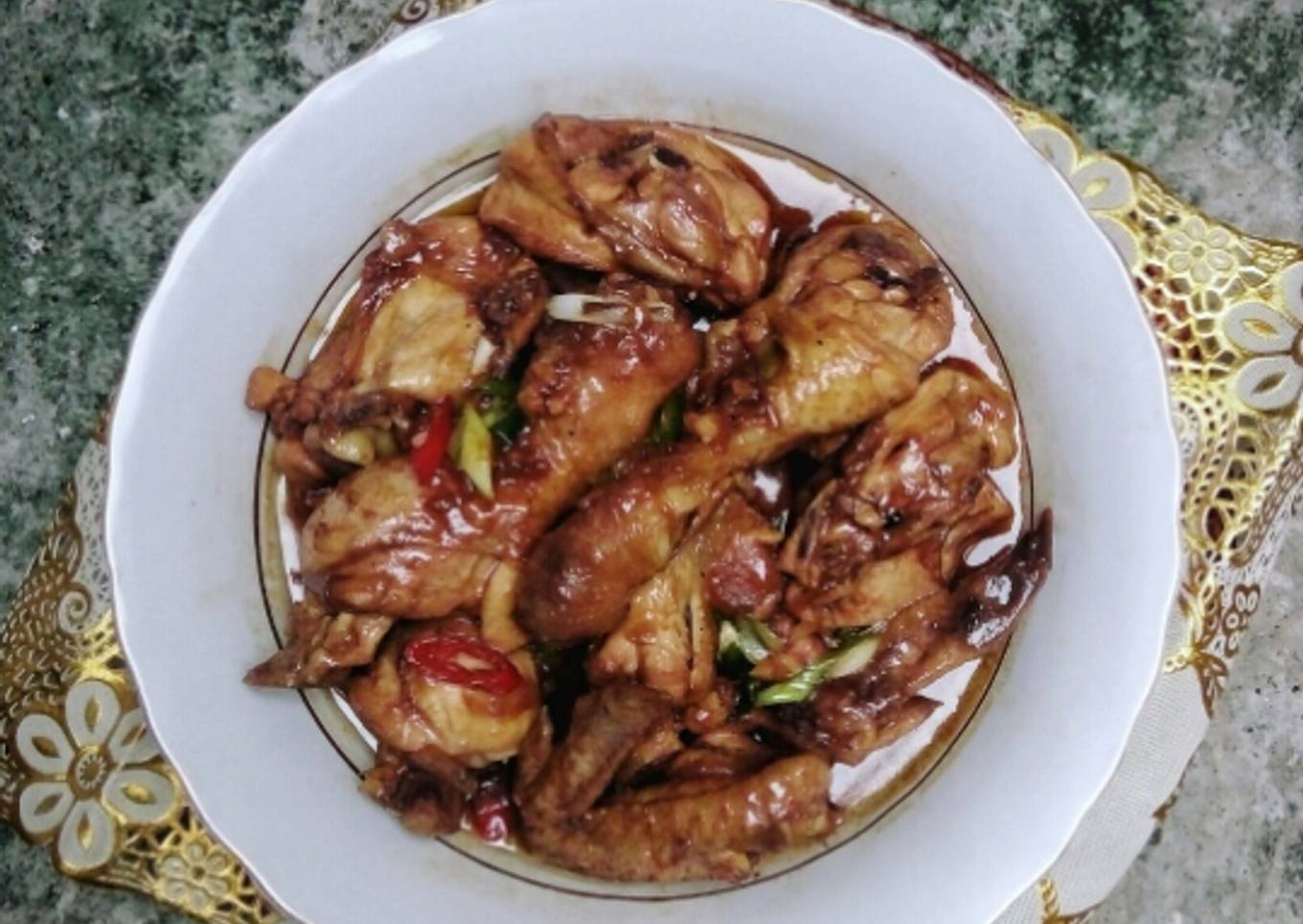 Ayam Goreng Saus Margarin a.k.a Mentega