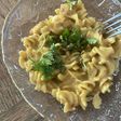 -مكرونه بنكهه الكاتسو الياباني بالموزاريلا واسكالوب الدجاج🍝🇯🇵!
