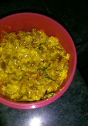 A picture of Paneer bhurji.