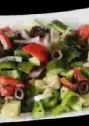 A picture of Simple Cucumber Salad.