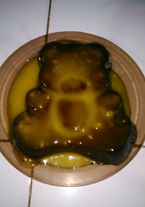 Foto resep puding coklat vla durian