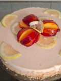 Cheesecake alle pesche