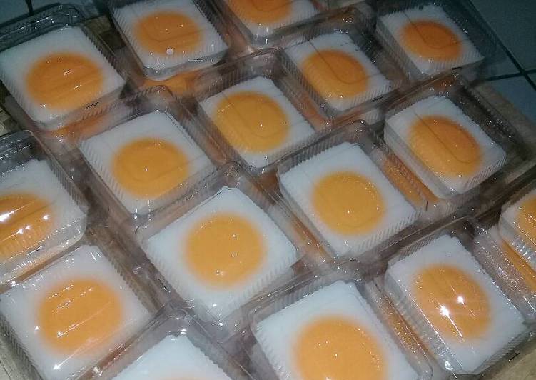 Puding telur ceplok 🐣