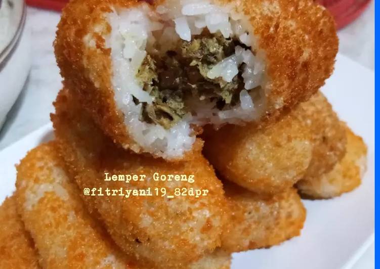 Bahan Menyiapkan Lemper Goreng #Dapur Fitri yang Bisa Manjain Lidah