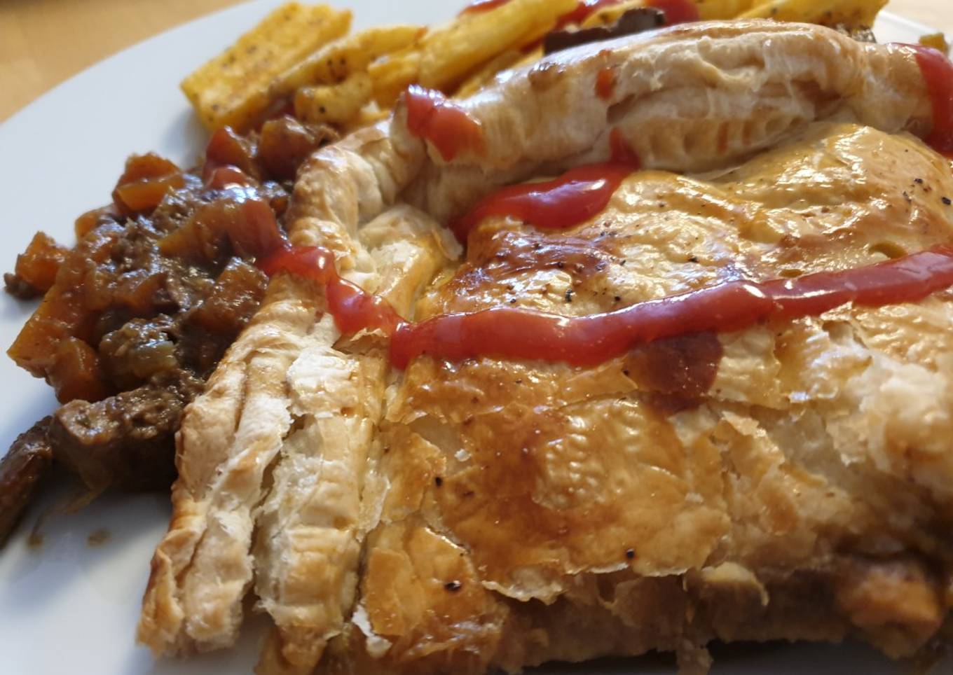 Lamb Neck & Kidney Pie