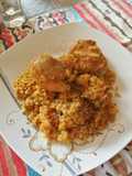 Pollo con Arroz al Laurel