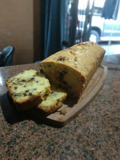 Una foto de Budín de chocolate y nueces
