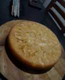 Tarta invertida de Manzana