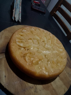 Una foto de Tarta invertida de Manzana