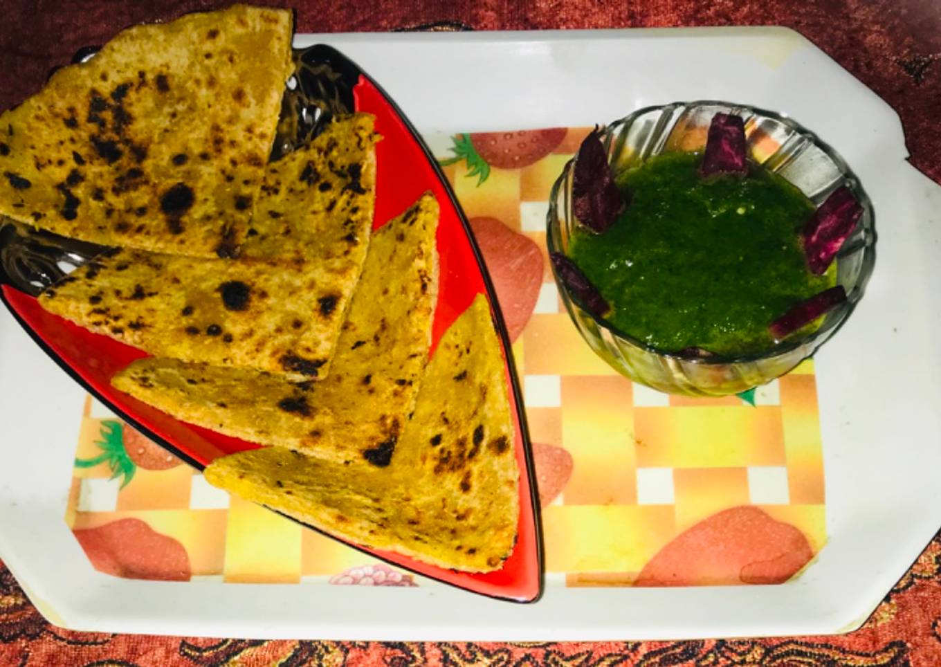 Gobhi (cauliflower) paratha