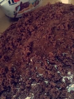 صورة لوصفة طريقة عمل كيكة النوتيلا