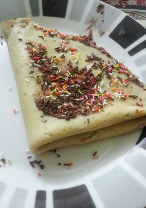 صورة لوصفة كريب النوتيلا