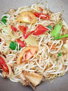 Foto resep Cah Tauge Ikan Asin