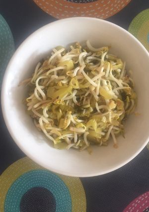 Foto resep Tumis toge sayur asin