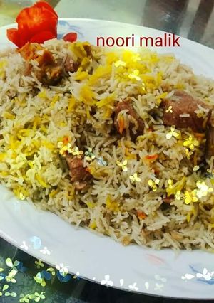 A picture of Beef_pulao_biryani.