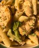 Fettuccini Alfredo Chicken and Broccoli Pasta