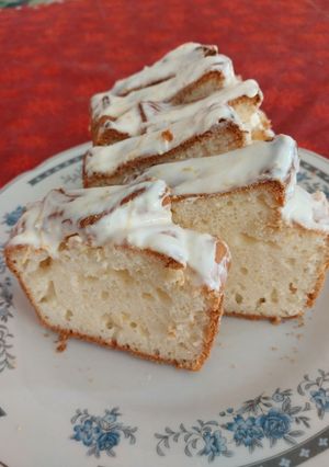 Una foto de Torta de limón 🍋 sin azúcar + versión sin tacc