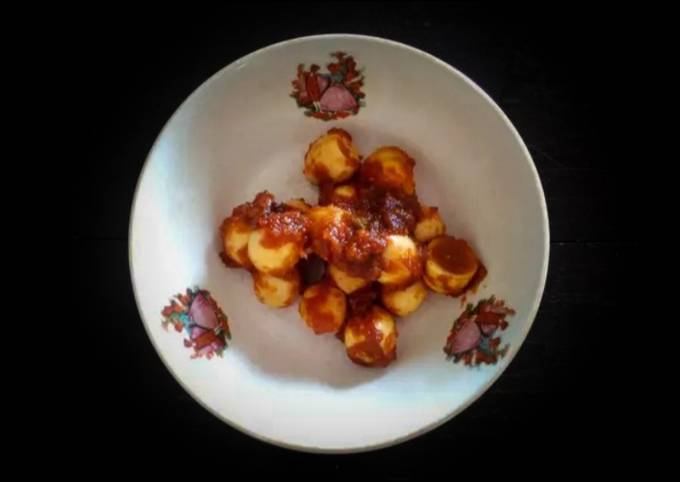 Cara Buat Telur Puyuh Balado Menu Enak