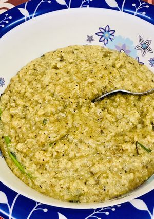 A picture of Instant oats using homemade premix.