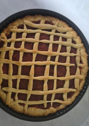 Una foto de Pastafrola fácil