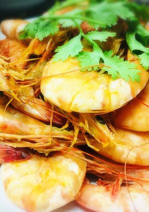 รูปของ กุ้งทะเลนึ่งเกลือ