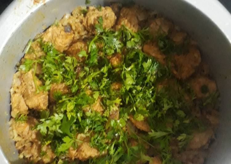Easiest Way to Prepare Homemade Soya Biryani(Pulao)