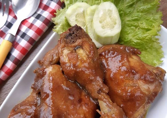 Cara Gampang Menyiapkan Ayam Kecap Ala Ibuku 💕, Bisa Manjain Lidah