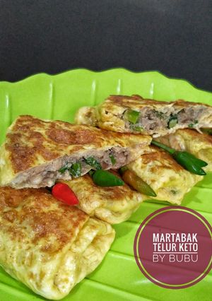 Foto resep Martabak telur keto By bubu