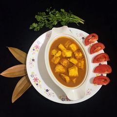 A picture of Creamy Tomato Paneer.