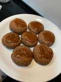Pepas chocolate y dulce de leche