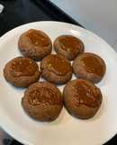 Pepas chocolate y dulce de leche